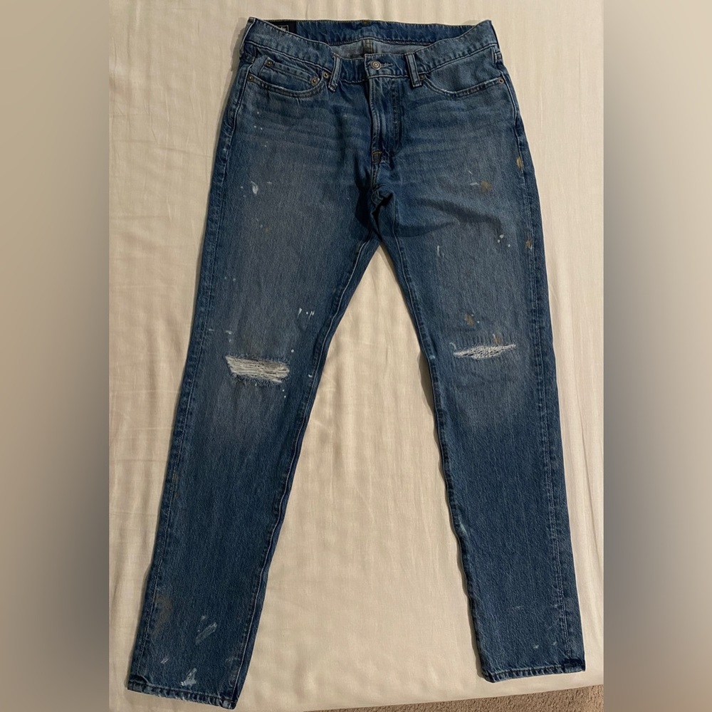 Abercrombie & Fitch Distressed Jeans